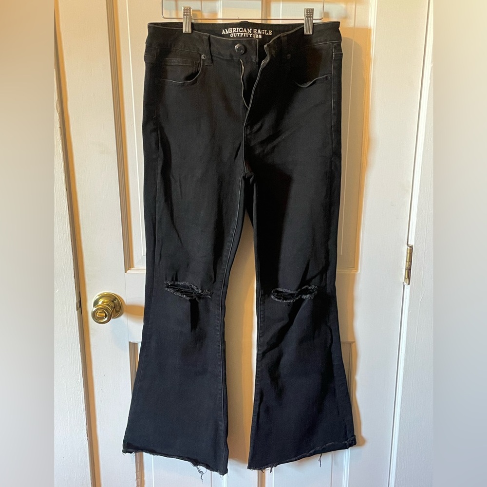 American Eagle Outfitters Women’s Super Super Stretch Flare Jeans